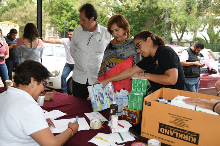 Ayuda humanitaria, por vía institucional: DIF Michoacán